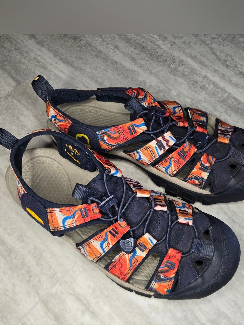 Keen Women’s Newport X Outdoor Afro Sandal Groovy Orange/Navy
